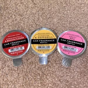 BBW car freshener refills